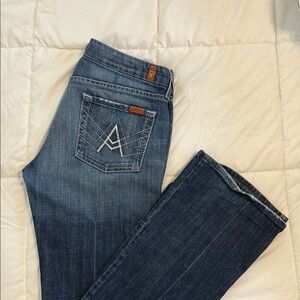 7 for all mankind A pocket sz 29  Blue Jeans